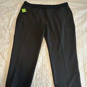 Men’s Athletic Works Black Joggers - XXL - NEW WITH TAGS
